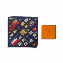 HERMES エルメス 郵便切手風 シルク 半袖 ニット トップス カットソー セーター レディース ウィメンズ 正規品 HERMES エルメス 郵便切手風 シルク 半袖 ニット トップス カットソー