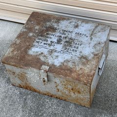 珍品 国鉄時代 鉄道 鞄 姫路 信号 雷管携行函 岩田式 堂ノ元 骨董 