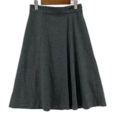 UNTITLED アンタイトル  ウールスカート size3/グレー