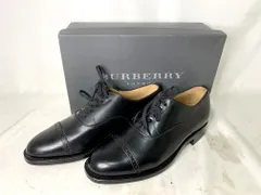 BURBERRY バーバリー ビジネスシューズ 革靴 ストレートチップ グッドイヤーウェルト サイズ: 24EE カラー: ブラック 美中古品 シューズのサムネイル