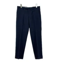 vitale barberis canonicoヴィターレ・バルべリス・カノニコ テーパードパンツ sizeM/ネイビー