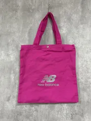 New Balance ニューバランス プリント トート バッグ size-/ピンク ■■ レディース