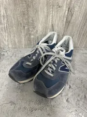 New Balance ニューバランス 574 ローカット スニーカー size28/紺 ■■ メンズ