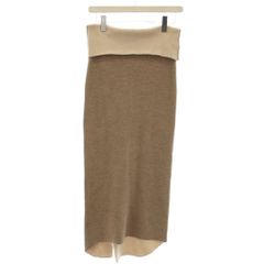 カオス CHAOS ラマーリバータイトスカート ニット スカート ロング F ベージュ CH105041ER /☆G