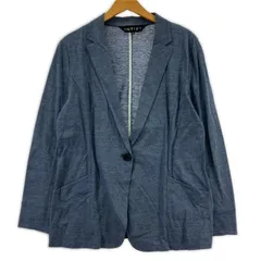INDIVI   インディヴィテーラードジャケット size42/ブルー系