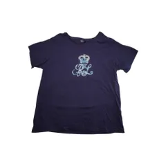 ポロ ラルフローレン Tシャツ XL ネイビー クラウン ロゴ 王冠