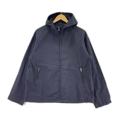 URBAN RESEARCH DOORS アーバンリサーチドアーズ コットン フーデッドジャケット sizeM/ネイビー