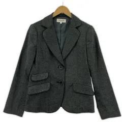 SOUP スープ ミックス糸ジャケット size9/グレー系のサムネイル