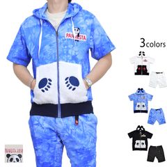 PANDA ROCK パンダワッペン 背中羽根装飾 レースフリル パーカー 