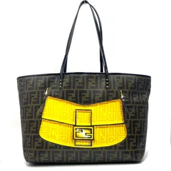 FENDI フェンディ　ズッカ　マンマバケット　プリント　トートバッグ　ハンドバッグ　ヴィンテージ　イタリア製