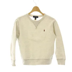 ポロ ラルフローレン POLO RALPH LAUREN 子ども服（男の子用） 140 グレー 長袖 ラウンドネック ロゴ刺繍 /JP