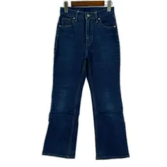 OPAQUE CLIP オペークドットクリップ セミフレアデニムパンツ size36/ブルー