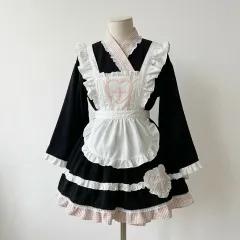 新品 起毛 着物 スタイル メイド服 / コスプレ コスチューム
