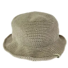 CA4LA カシラ コットン ワイヤー入り バケットハット size表記なし/ライトグレー