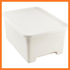 IKEA SOCKERBIT 衣類収納ケース ホワイト ベッド下収納 4個セット 