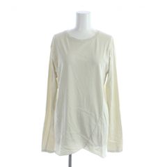 エーピーストゥディオ AP STUDIO アパルトモン コットン カットソー ライトグレー 長袖 ラウンドネック /AB ■OS