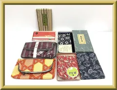 【未使用】保管品 和装小物 5点おまとめ 足袋袋 足袋入れ 足袋ケース/南部型染 小物入れ 財布 お札入れ セカンドバッグ/西陣織 お札入れ 長財布/和装バッグ 絞り クラッチバッグ 二つ折りがまぐち/古代紬 二つ折りバッグ 和装用バッグ 和柄 和風 雑貨