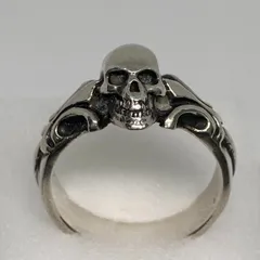 最終値下げ！【CRAZY PIG】クレイジーピッグ TUDOR ONE SKULL チューダーワンースカル #1017 SILVER925のサムネイル