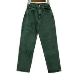 MOUSSY マウジーデニムパンツ size25/グリーン