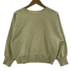any SiS エニィスィス  ラメ糸 クルーネックニット size0/ベージュ系