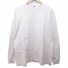 B&Y ユナイテッドアローズ BEAUTY&YOUTH ビューティー&ユース H HYBRID COTTON TUBE CREW NECK LONG SLEEVE Tシャツ クルーネック 長袖 M ライトピンク 系 0309