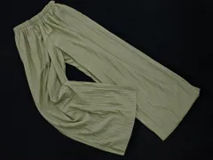 LOWRYS FARM ローリーズファーム プリーツ ワイド パンツ sizeF/薄緑 ■◇ レディース