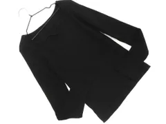 AZUL BY MOUSSY アズールバイマウジー リブ カットソー sizeS/黒 ■◇ レディース