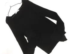 PROPORTION プロポーション ボディドレッシング フレアスリーブ ニット セーター sizeS/黒 ■◇ レディース