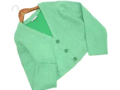 ZARA ザラ ショート丈 カーディガン sizeS/緑 ■◇ レディース