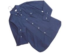 coen コーエン ボタンダウン シャツ sizeL/紺 ■◇ メンズ