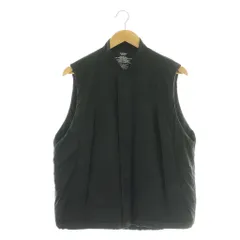 フィーニー PHEENY  NYLON RIP PADDING VEST ナイロンリップパディングベスト 中綿 スタンドカラー ジャケット ワンカラー 1 黒 ブラック PA23-EQ02 /BBのサムネイル