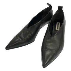 JIL SANDER ジルサンダー ポインテッドパンプス  ブラウン 37のサムネイル