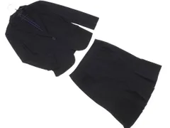 UNTITLED アンタイトル セットアップ ジャケット スカート スーツ size1/黒 ■◇ レディース