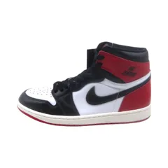NIKE 2024 AIR JORDAN 1 RETRO HIGH OG BLACK TOE BLACK/RED サイズ28.0cm DZ5485-106 箱有 ナイキ エア ジョーダン ワン レトロ ハイ オージー ブラック トゥ つま黒 スニーカー 大名店