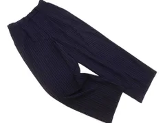 BEAUTY & YOUTH ビューティ&ユース ユナイテッドアローズ ストライプ パンツ sizeM/紺 ■◇ レディース