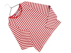 MILKFED ミルクフェド ボーダー カットソー sizeS/白ｘ赤 ■◇ レディース