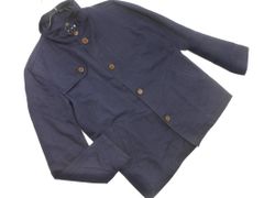 BEAUTY & YOUTH ビューティ&ユース ユナイテッドアローズ リネン混 ジャケット sizeM/紺 ■◇ メンズ