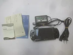  ゲーム PSP 本体 PSP3000 ピアノブラック 動作品 充電器付き 中古品