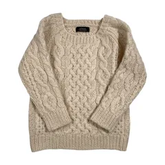 JOURNAL STANDARD relume ジャーナルスタンダード レリューム 厚手 フィッシャーマン アラン ケーブル編み ウール ニット セーター F/アイボリー系 レディース