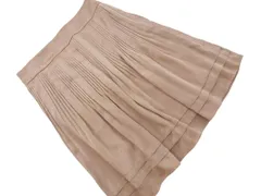 UNTITLED アンタイトル Aライン 台形 スカート size2/ベージュ ■◇ レディース