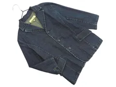 SCAPA スキャパ デニム ジャケット size38/紺 ■◇ レディース