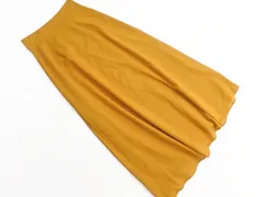 NATURAL BEAUTY BASIC ナチュラルビューティーベーシック フレア スカート sizeS/オレンジ ■◇ レディース