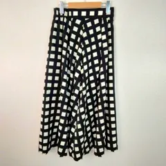 Tiara ティアラ スカート チェック柄 ブラック 2サイズ レディース 古着 モード レトロ アメカジ