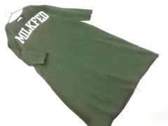 MILKFED ミルクフェド ロゴ スウェット ワンピース sizeONE/緑 ■◇ レディースのサムネイル