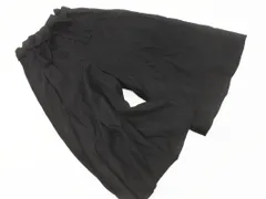 LOUNIE ルーニィ タック ウエストリボン付き ワイドパンツ size38/黒 ■◇ レディースのサムネイル
