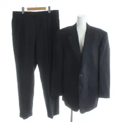 ベルモーレ BELLUMORE スーツ フォーマル セットアップ シングル ジャケット パンツ AB6 黒 ブラック /AP ■MA