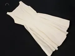 POLO RALPH LAUREN ポロ ラルフローレン Aライン ノースリーブ ワンピース size0/オフホワイト ■◆ レディース