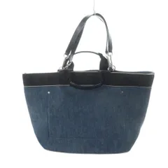 ディーゼル DIESEL トートバッグ ハンド デニム ロゴ 青 ブルー ■GY11 /MQ