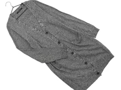 INGNI イング Vネック ロング カーディガン sizeM/グレー ■◇ レディース