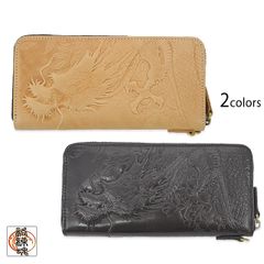 z04 ドラゴン 長財布 新品 本革 レザー 龍 人気 男性 メンズ 